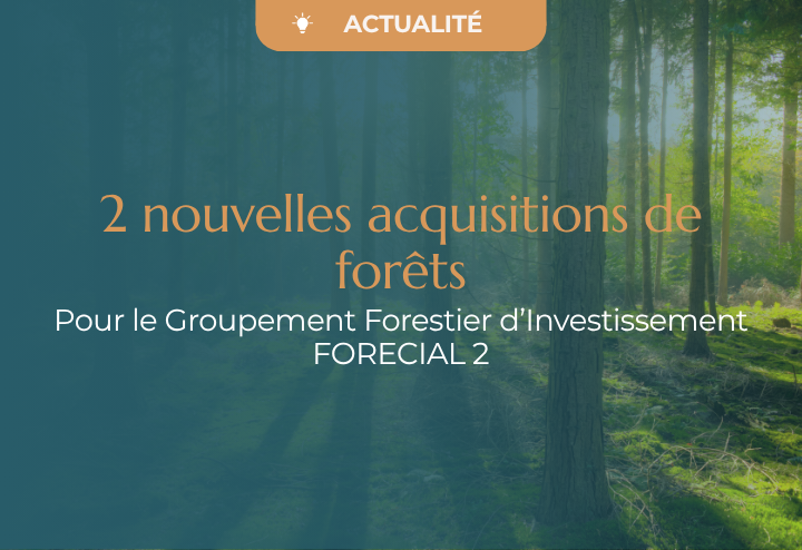 Nouvelle acquisition pour FORECIAL 2